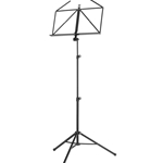 K&M Black Folding Music Stand