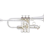 Yamaha YTR-9710 F/G Trumpet, Silver