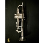 King 2055 Bb trumpet, Silver