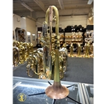 Taylor Piranha Bb Trumpet, Red Brass Flare