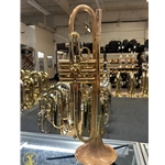 Taylor Piranha Bb Trumpet, Gold Lacquer
