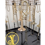 Courtois AC424BXRA Creation Series "Florida" F-Attachment Trombone, Open Wrap, Gold Brass Flare