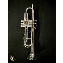 King 2055 Bb trumpet, Silver