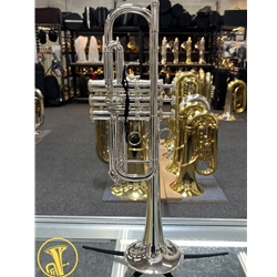 Yamaha YTR-9445NYSIII-YM "New York" C Trumpet, Silver, YM Bell