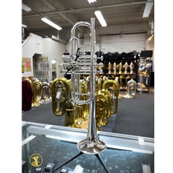 Yamaha YTR-9445NYSIII-YS-BR "New York" C Trumpet, Silver, YS Bell