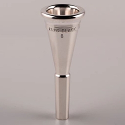 B Regular Greg Black French Horn Mouthpiece
