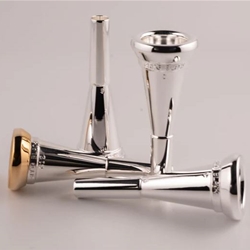 C Regular Greg Black French Horn Mouthpiece