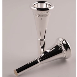 F Regular Greg Black French Horn Mouthpiece