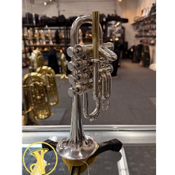 Selmer 4V Piccolo Trumpet, Silver